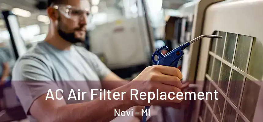 AC Air Filter Replacement Novi - MI