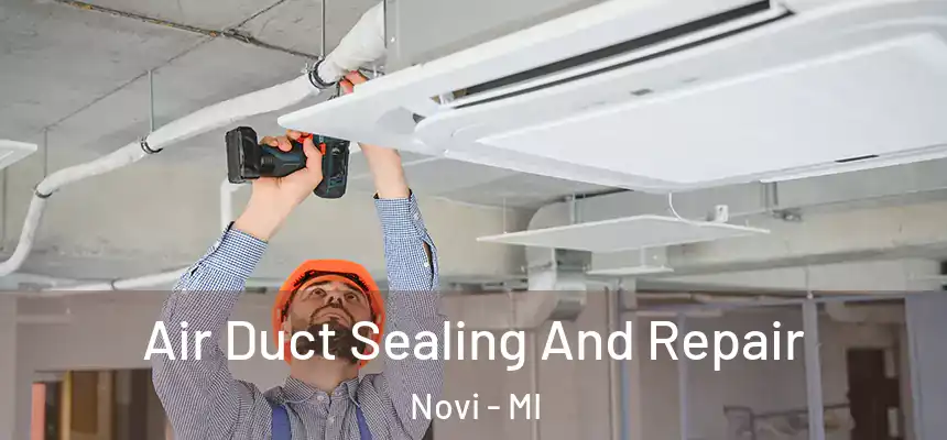 Air Duct Sealing And Repair Novi - MI