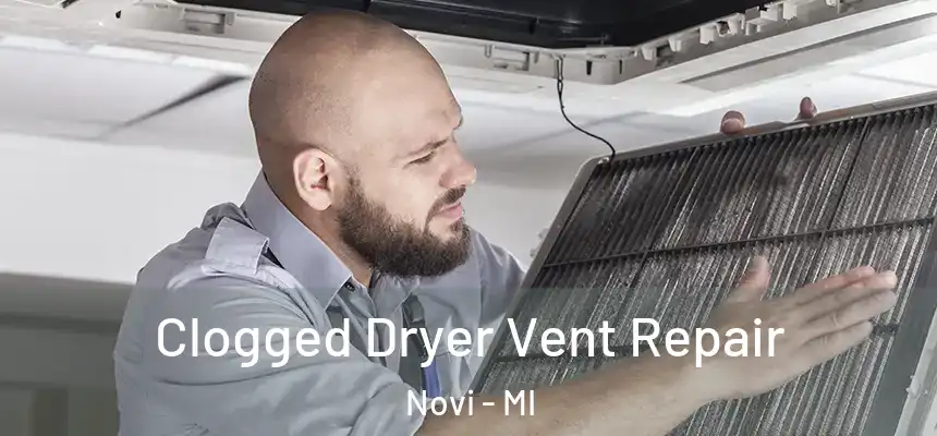  Clogged Dryer Vent Repair Novi - MI
