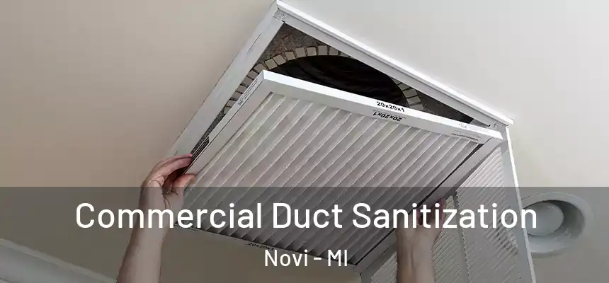Commercial Duct Sanitization Novi - MI