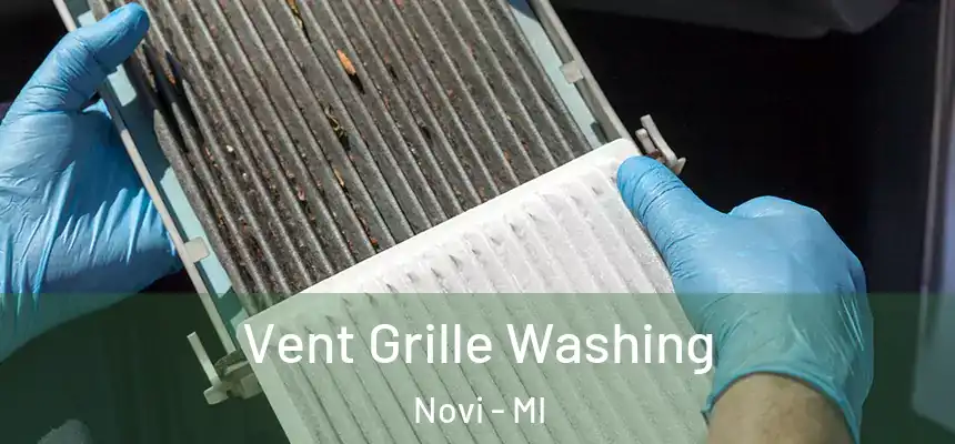 Vent Grille Washing Novi - MI